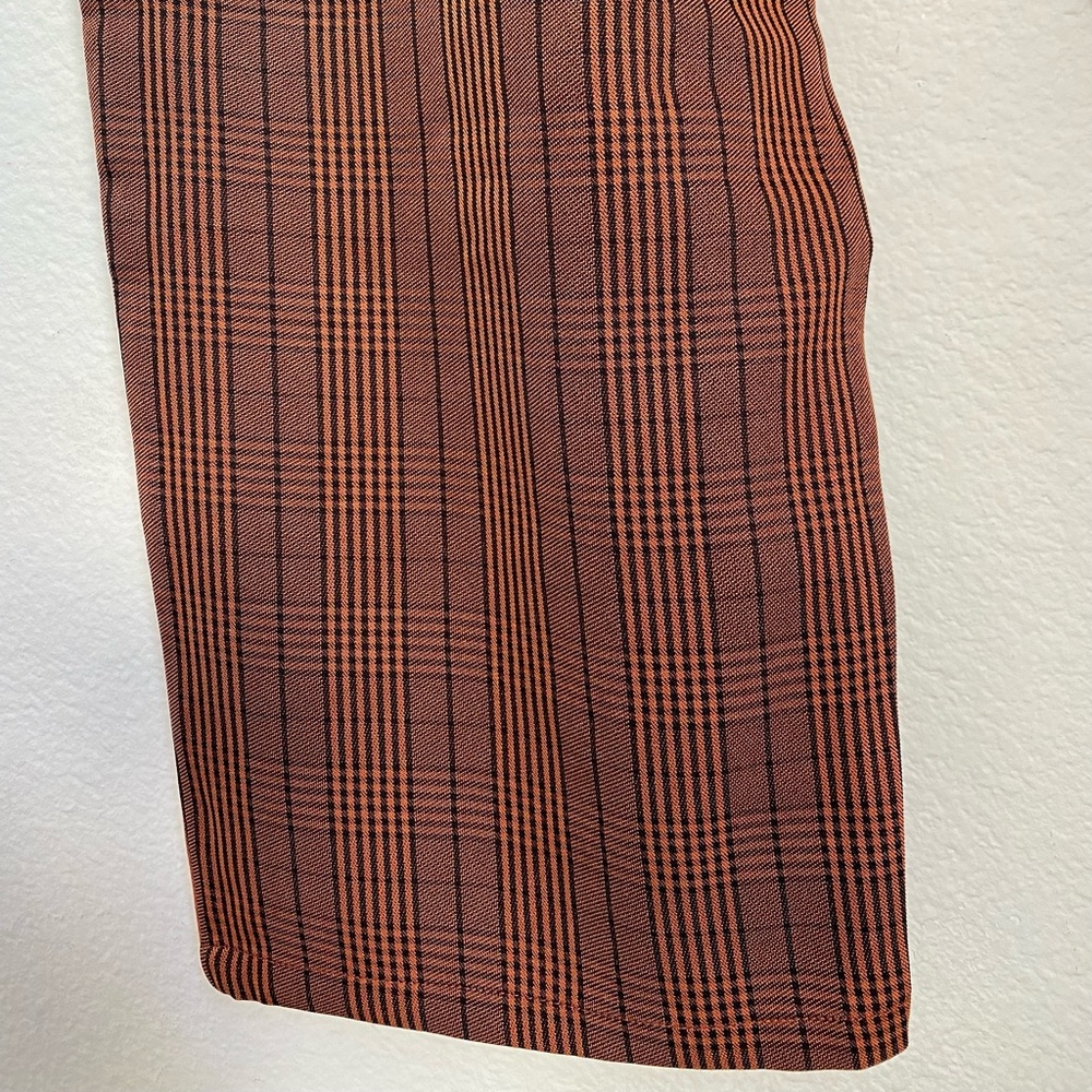 SOLD Wild Honey 🍂 Fall Plaid High Waisted Pants NWT - Picture 10 of 15